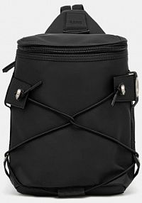 Saszetka na ramię Rains  czarna damska 14690.01