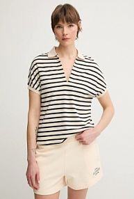 Koszulka polo Tommy Hilfiger  granatowa damska WW0WW44512