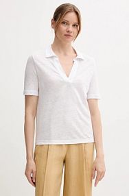 Koszulka polo United Colors of Benetton  biała damska 37UJD300Y