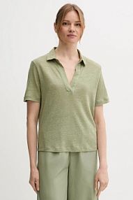 Koszulka polo United Colors of Benetton  zielona damska 37UJD300Y