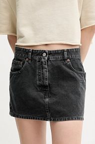 Spódnica mini MM6 Maison Margiela  czarna S52MC0010