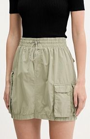 Spódnica mini HUGO Blue  zielona 50538401