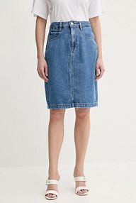 Spódnica mini Boss  niebieska 50538596