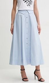 Spódnica maxi Karl Lagerfeld  niebieska A2W12005