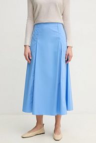 Spódnica midi Max&Co.  niebieska 2516101114200