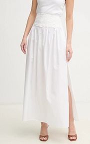 Spódnica maxi Ermanno Scervino  biała D464O605OVZ