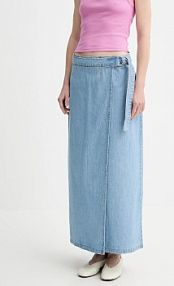 Spódnica maxi Levi's  niebieska 001VG