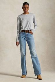 Jeansy Polo Ralph Lauren  niebieskie damskie 211970178
