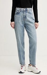 Jeansy Sisley  niebieskie damskie 4MCPLE048