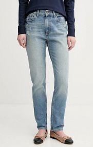 Jeansy Sisley  niebieskie damskie 4IM7LE047