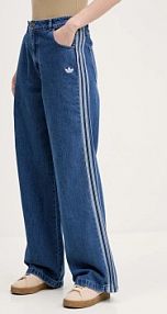 Jeansy adidas Originals  niebieskie damskie JD2574