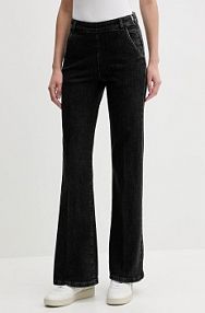 Jeansy United Colors of Benetton  czarne damskie 4TUTDF06V