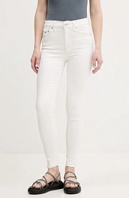 Jeansy Tommy Jeans  beżowe damskie DW0DW20029