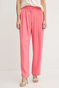 Spodnie eleganckie pinko  różowe damskie 103235.A213