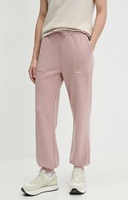 Spodnie dresowe EA7 Emporio Armani  różowe damskie AF12643.7W000