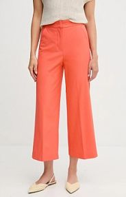 Spodnie eleganckie United Colors of Benetton  pomarańczowe damskie 42A8DF08R