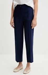 Spodnie eleganckie United Colors of Benetton  granatowe damskie 4AGHDF06R