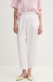 Spodnie eleganckie United Colors of Benetton  białe damskie 4AGHDF08L