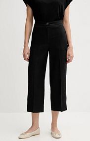 Spodnie eleganckie United Colors of Benetton  czarne damskie 4AGHDF08M