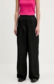 Spodnie eleganckie HUGO  czarne damskie 50536962