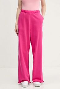 Spodnie dresowe HUGO  różowe damskie 50541179