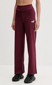 Spodnie dresowe Puma  bordowy damskie 682429
