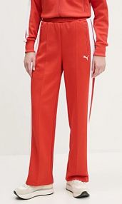Spodnie dresowe Puma  czerwone damskie 629797