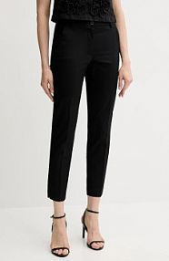 Spodnie eleganckie Sisley  czarne damskie 4VPHL5AH6