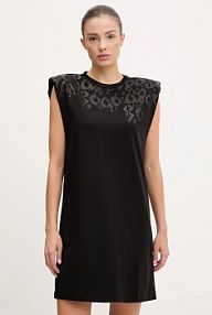 Sukienka mini EA7 Emporio Armani  czarna AF10373.7W000