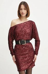 Sukienka mini Marciano Guess  bordowy 5RGK69.6166A