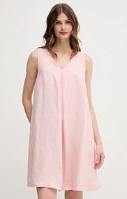 Sukienka mini United Colors of Benetton  różowa 4AGHDV0AX