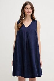 Sukienka mini United Colors of Benetton  granatowa 4AGHDV0AX