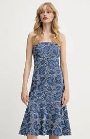 Sukienka mini Guess  granatowa W5GK0R.WGSU0