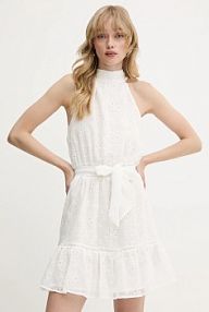 Sukienka mini Guess  beżowa W5GK15.W0WA2