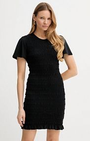 Sukienka mini Guess  czarna W5GK34.KCSA2