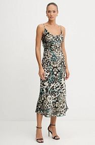 Sukienka maxi Guess  czarna W5GK85.WH9C2