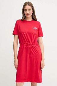 Sukienka mini Tommy Hilfiger  czerwona WW0WW45529