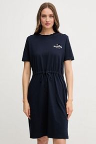 Sukienka mini Tommy Hilfiger  granatowa WW0WW45529