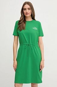 Sukienka mini Tommy Hilfiger  zielona WW0WW45529