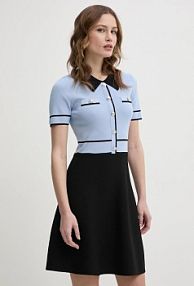 Sukienka mini Morgan  niebieska RMCHIC