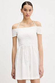 Sukienka mini Tommy Jeans  biała DW0DW20343