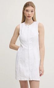 Sukienka mini Tommy Jeans  biała DW0DW20420