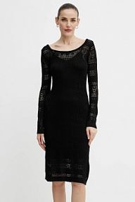 Sukienka midi Morgan  czarna RMPIMA