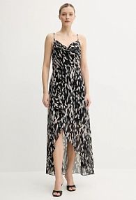 Sukienka maxi Morgan  czarna REMA1