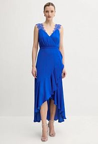 Sukienka maxi Morgan  niebieska RORLA