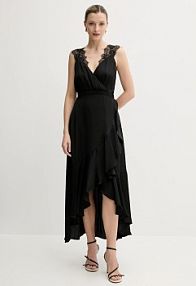 Sukienka maxi Morgan  czarna RORLA