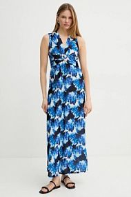 Sukienka maxi Morgan  niebieska RIYA