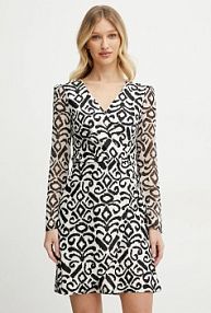 Sukienka mini Morgan  beżowa RNAYA