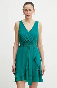 Sukienka mini Morgan  turkusowa ROSVAL