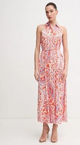 Sukienka maxi MARC AUREL  pomarańczowa 6971.1000.247